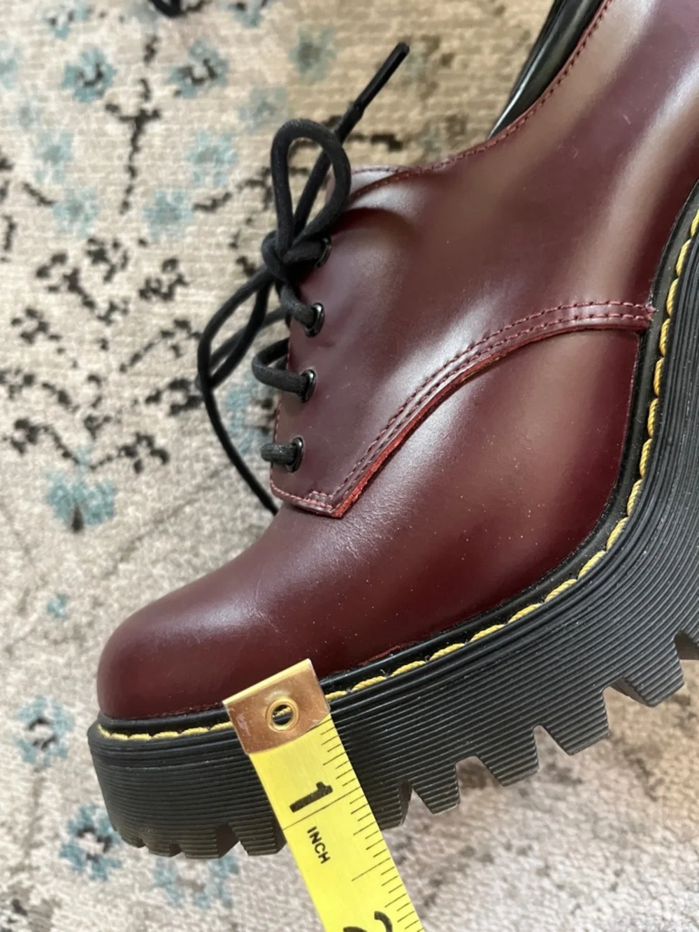 Dr. Martens Salome Platform Lace-Up Oxfords Size 7 - Picture 15 of 17